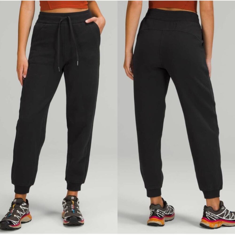 lululemon athletica Black Track Joggers